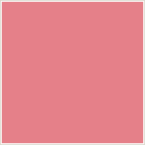 E58089 Hex Color Image (DEEP BLUSH, RED)