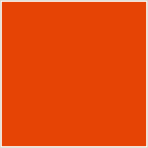 E64405 Hex Color Image (RED ORANGE, TRINIDAD)