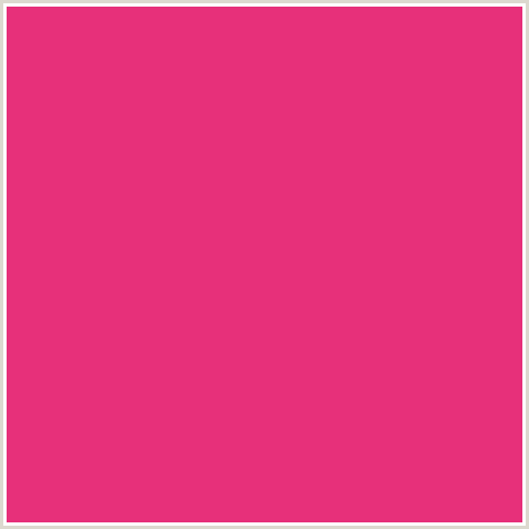E7307A Hex Color Image (CERISE RED, RED)