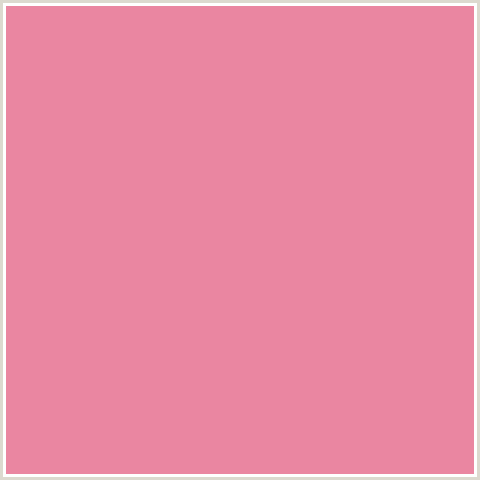 EA86A1 Hex Color Image (CARISSMA, RED, SALMON)