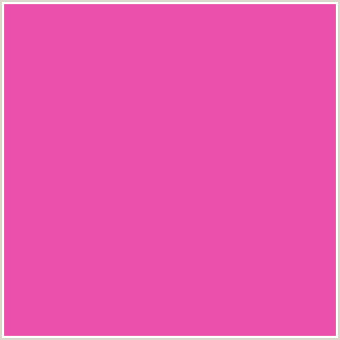 EB50AD Hex Color Image (DEEP PINK, FUCHSIA, FUSCHIA, HOT PINK, MAGENTA)