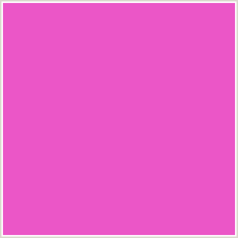 EB56C7 Hex Color Image (DEEP PINK, FUCHSIA, FUSCHIA, HOT PINK, MAGENTA)