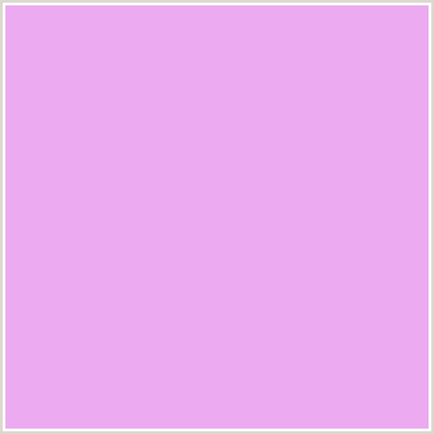 ECAAF0 Hex Color Image (DEEP PINK, FUCHSIA, FUSCHIA, HOT PINK, MAGENTA, PERFUME)