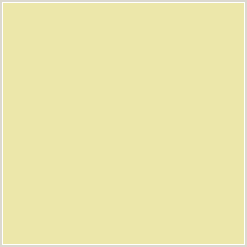 ECE7AA Hex Color Image (DOUBLE COLONIAL WHITE, YELLOW)