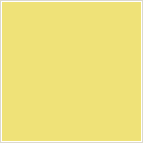 EFE278 Hex Color Image (GOLDEN SAND, YELLOW)