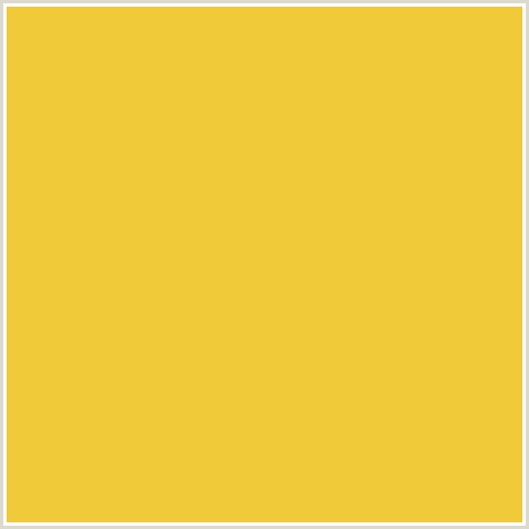 F0CA38 Hex Color Image (GOLDEN DREAM, ORANGE YELLOW)