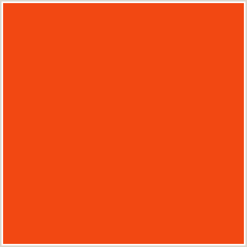 F24812 Hex Color Image (POMEGRANATE, RED ORANGE)