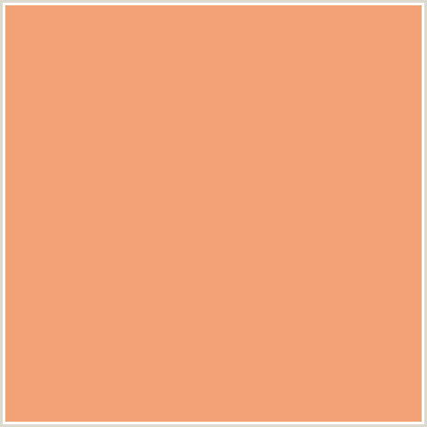 F2A276 Hex Color Image (ORANGE RED, SANDY BROWN)