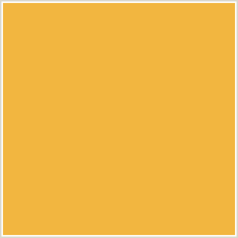 F2B640 Hex Color Image (SAFFRON, YELLOW ORANGE)