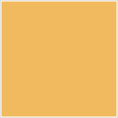 F2BA5F Hex Color Image (CREAM CAN, ORANGE)