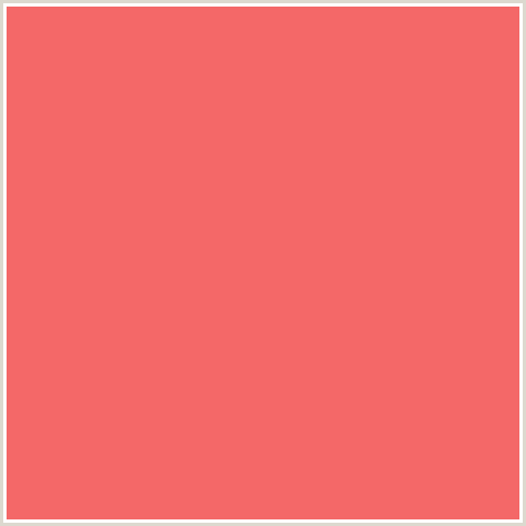 F46868 Hex Color Image (CARNATION, RED, SALMON)