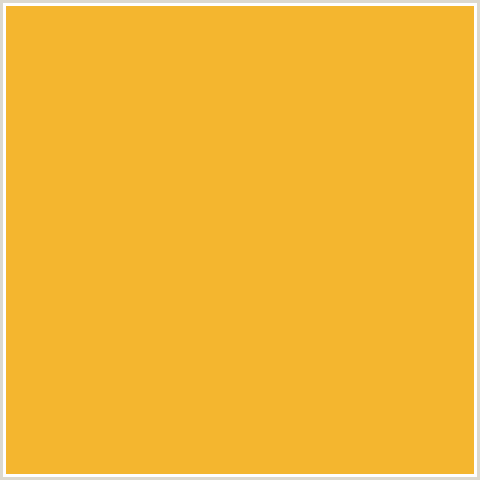 F4B62F Hex Color Image (SAFFRON, YELLOW ORANGE)