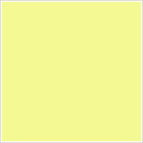 F4F994 Hex Color Image (TEXAS, YELLOW GREEN)