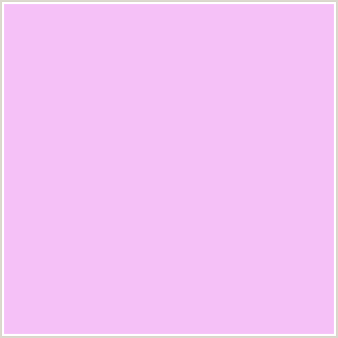 F5C1F7 Hex Color Image (DEEP PINK, FUCHSIA, FUSCHIA, HOT PINK, MAGENTA, PERFUME)