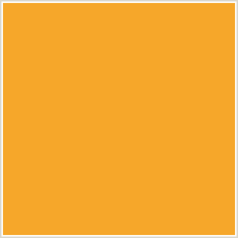 F6A72A Hex Color Image (ORANGE, SEA BUCKTHORN)