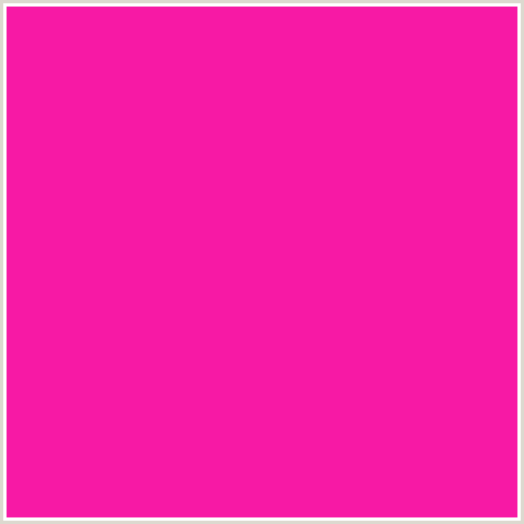 F719A5 Hex Color Image (DEEP PINK, FUCHSIA, FUSCHIA, HOT PINK, MAGENTA, PERSIAN ROSE)