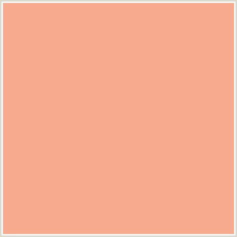 F8AA8E Hex Color Image (RED ORANGE, ROSE BUD)