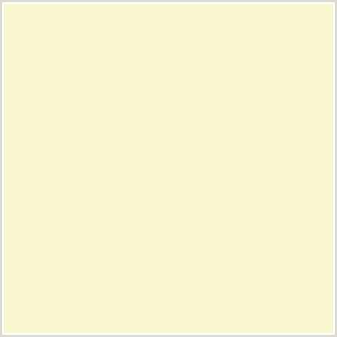 F8F6CC Hex Color Image (CITRINE WHITE, YELLOW)