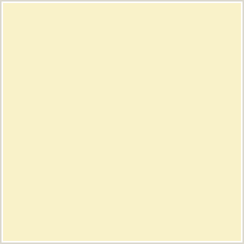 F9F2C9 Hex Color Image (CHAMPAGNE, YELLOW)