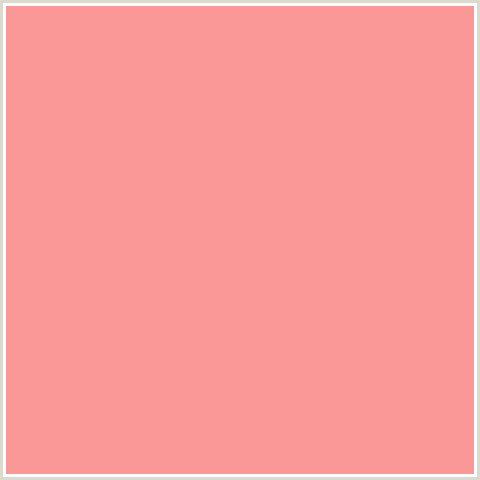 FA9797 Hex Color Image (GERALDINE, RED)