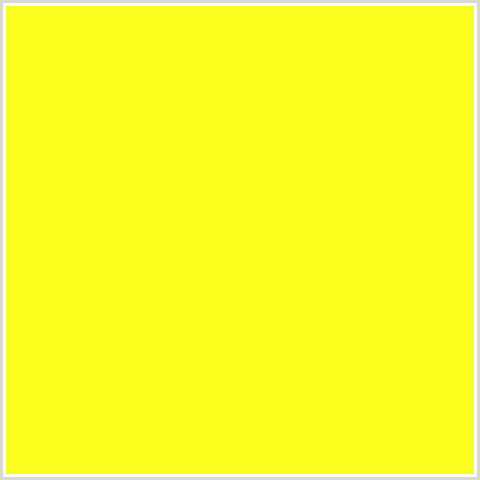 FAFF1E Hex Color Image (BROOM, YELLOW GREEN)