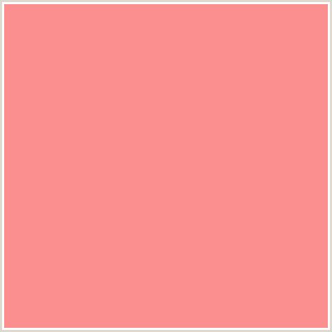 FB8F8F Hex Color Image (GERALDINE, RED, SALMON)