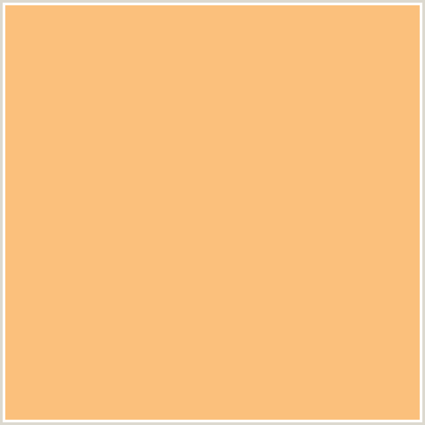 FBC07C Hex Color Image (MACARONI AND CHEESE, ORANGE)