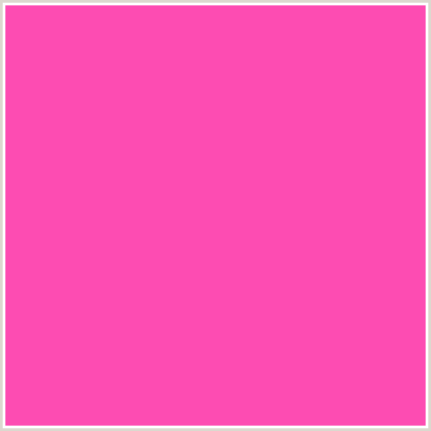 FD4CB2 Hex Color Image (DEEP PINK, FUCHSIA, FUSCHIA, HOT PINK, MAGENTA)