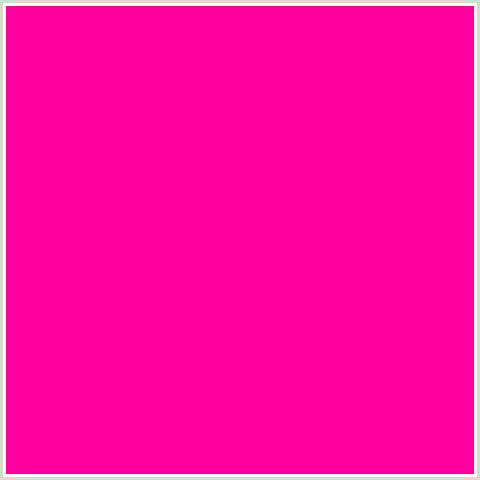 FF009F Hex Color Image (DEEP PINK, FUCHSIA, FUSCHIA, HOLLYWOOD CERISE, HOT PINK, MAGENTA)