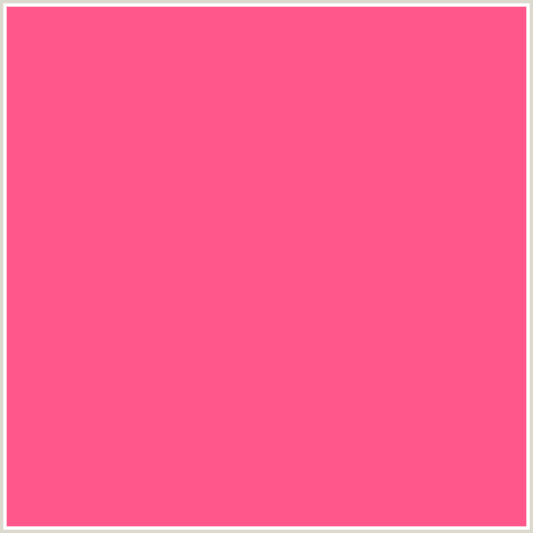 FF568B Hex Color Image (RED, WILD WATERMELON)