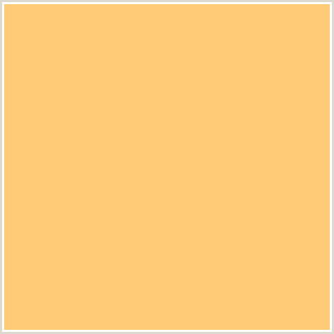 FFCB77 Hex Color Image (MACARONI AND CHEESE, ORANGE)